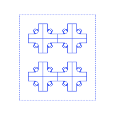 Layouts Open Offices Rows Plus Engraving Svg Design, Free Vectors File